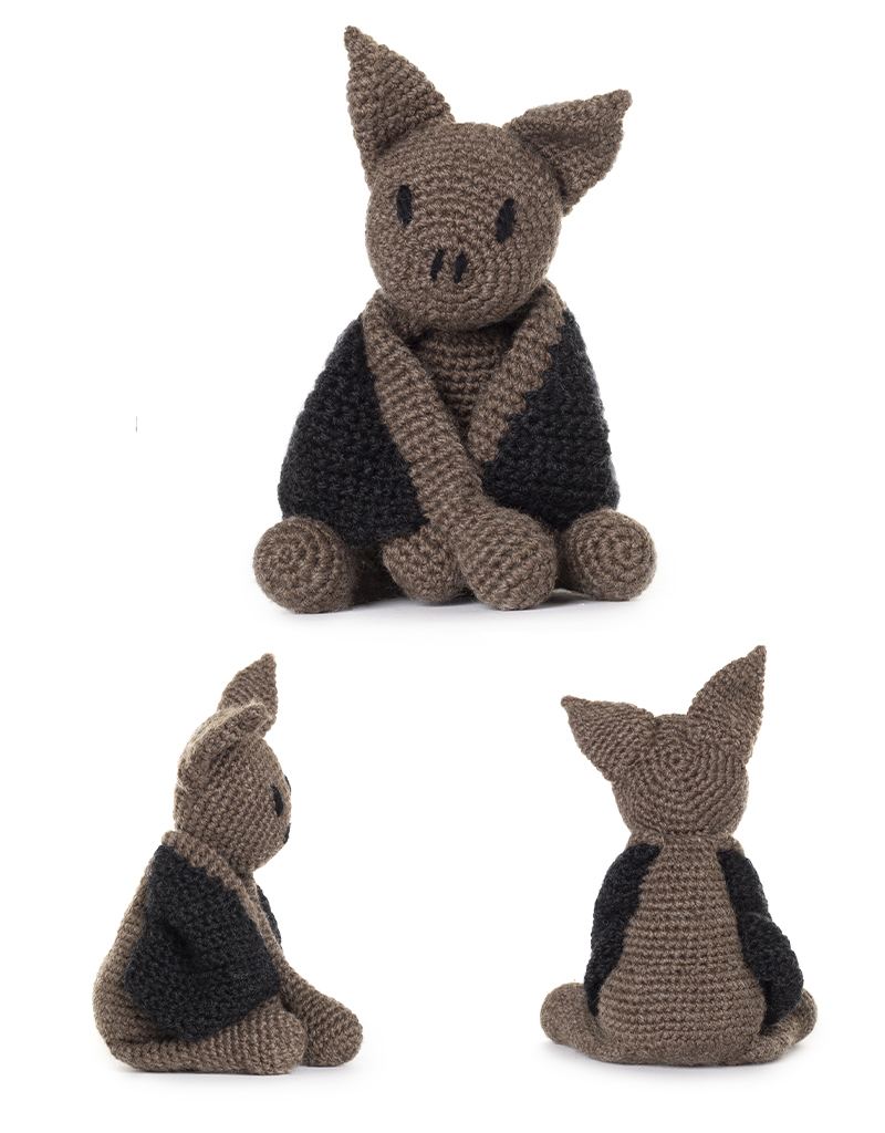 toft clarence the bat amigurumi crochet animal